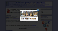 Desktop Screenshot of belviderechiropractic.com